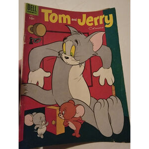 1955 Dell Comics Tom and Jerry #129 Vintage 1950s